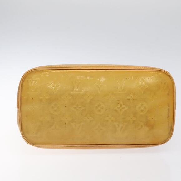 LOUIS VUITTON Monogram Vernis Houston Hand Bag Beige M91004 - Picture 5 of 16